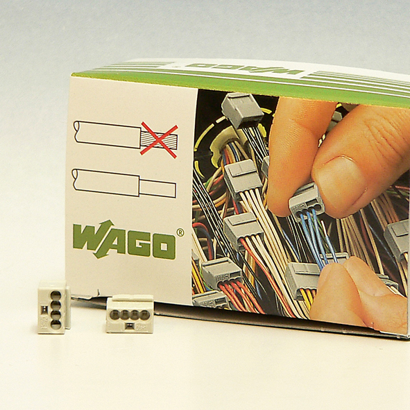 WAGO 243-304 LASKLEM 4V 0.6-0.8 GRIJS afbeelding 2