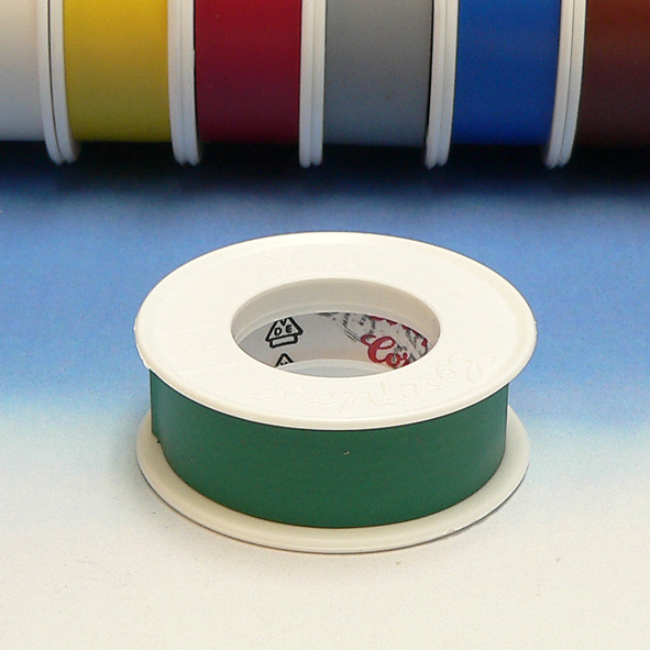 Coroplast 302 isolatietape 15mm groen 10m afbeelding 2