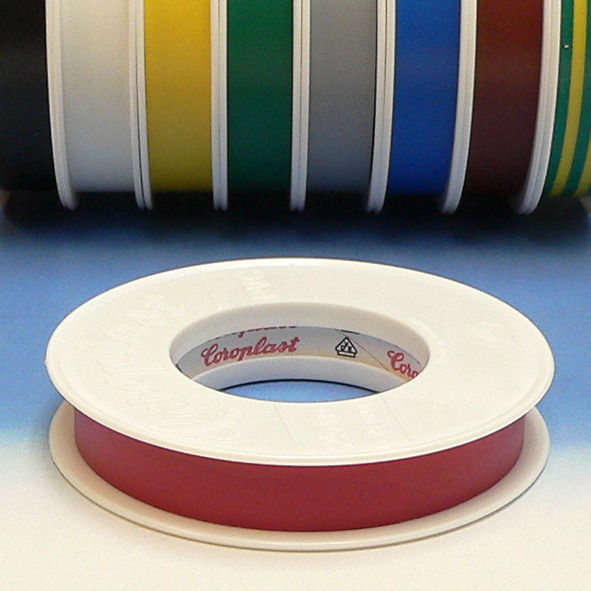 PVC-Isolatieband rood 15mm, 25 meter Coroplast