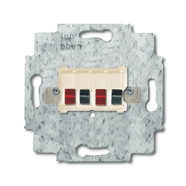 Busch Jaeger luidspreker aansluiting wit 0230-0-0402 (2CKA000230A0402) afbeelding 2