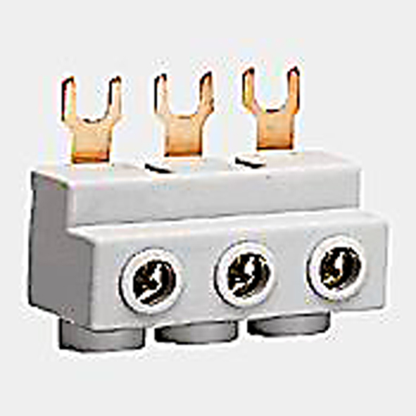 Hager Aansluitklem vork 3x10mm² tbv motorbev.schakelaars KF30M afbeelding 2