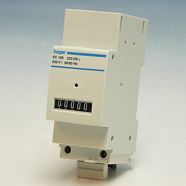 Hager Bedrijfsurenteller 230V EC100 afbeelding 2
