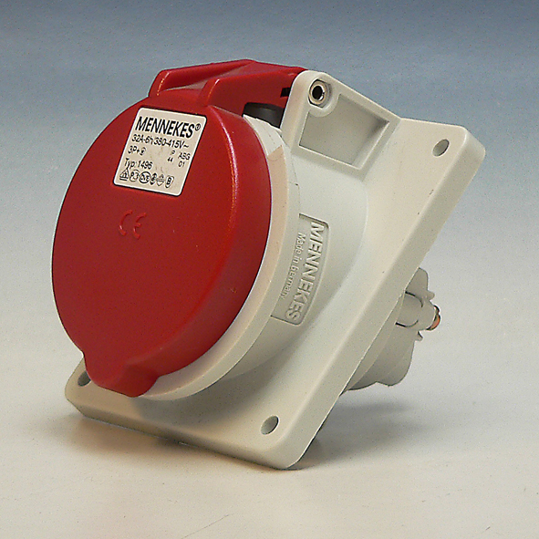 MENNEKES CEE 1496 WCD 32A 4P INB 400V G4 afbeelding 2