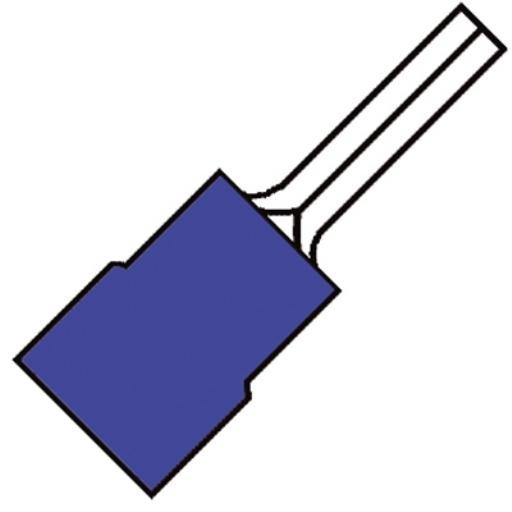 Kabelschoen stift A2519SR geïsol. blauw 100550 afbeelding 2