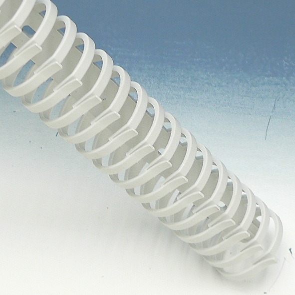 VK-flex 40mm koppelbaar RAL7035 lichtgrijs afbeelding 2