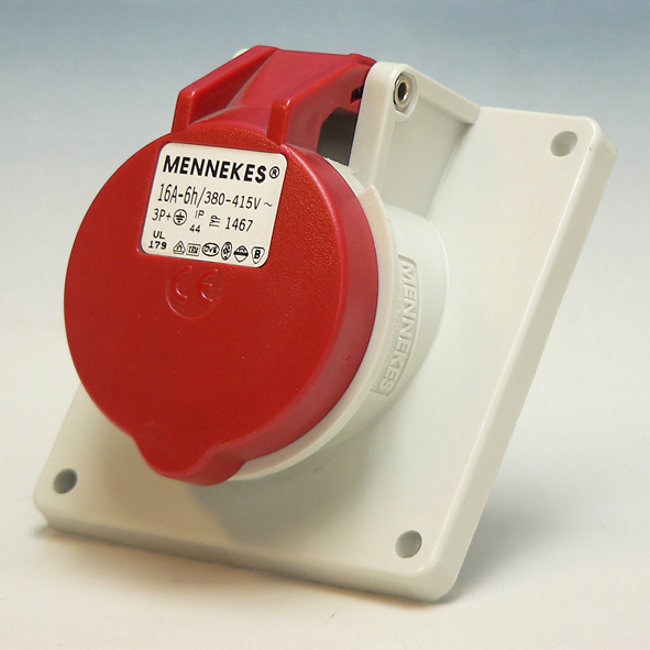 MENNEKES CEE 1467 WCD 16A 4P INB 400V G4 afbeelding 2