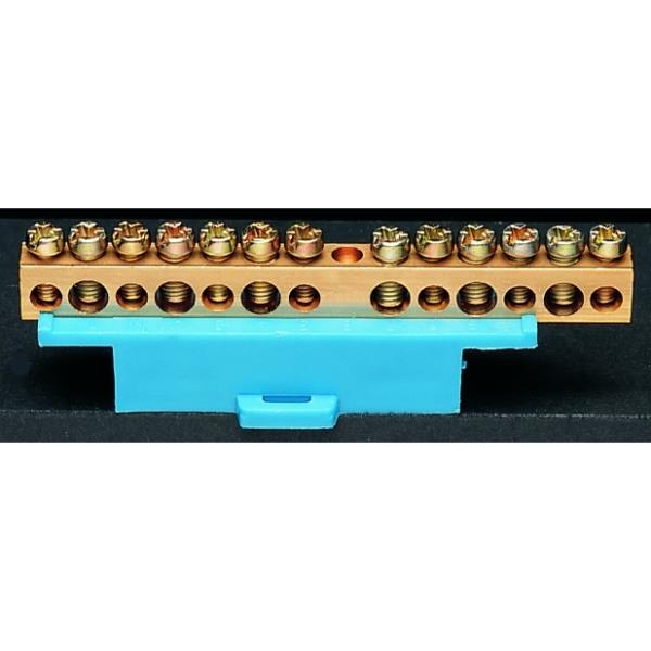 Hager Aansluitklem Nul 6x16mm² + 7x10mm² KM13N afbeelding 2