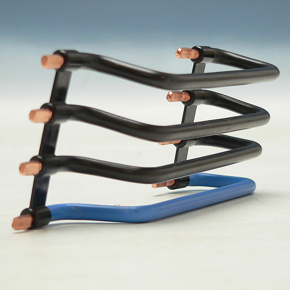 Hager Bedradingsset 4-polig zwart/blauw 125 mm KC425 afbeelding 2