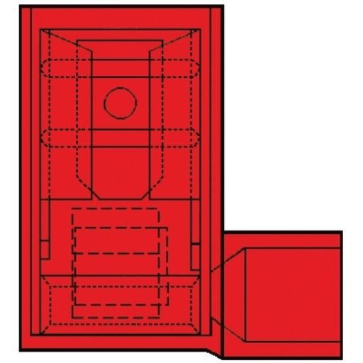 Vol.Geïsol. Vlakstekerhuls 6,3x0,8mm voor draad 0,5-1,5 mm2 100 stuks Klemko 101275 afbeelding 2