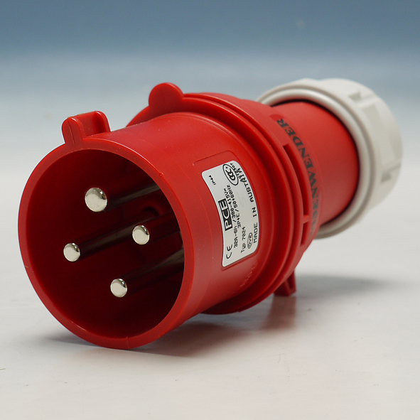 PCE 7024-6 stekker 32A 4P FASEWISSEL afbeelding 2