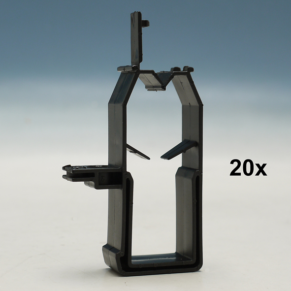 Hager Draadgeleideklem groot univers N VPE=20 UZ25V1 afbeelding 2