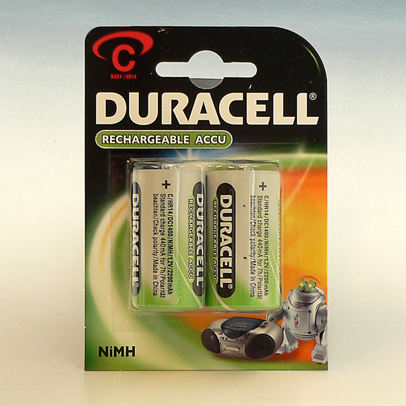 DURACELL HR 14 BATT OPL ENG ST 2200MA 1=2ST afbeelding 2