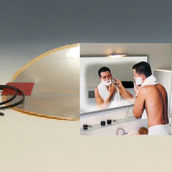 Spiegelverwarming Look zelfklevend ROND 35cm 50W afbeelding 2