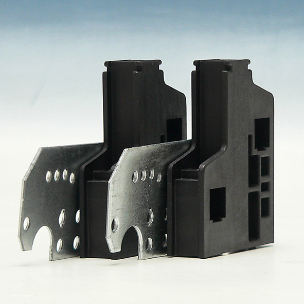 Hager Raildrager 2-polig 12x5/10mm VPE=2 UZ02S2 afbeelding 2