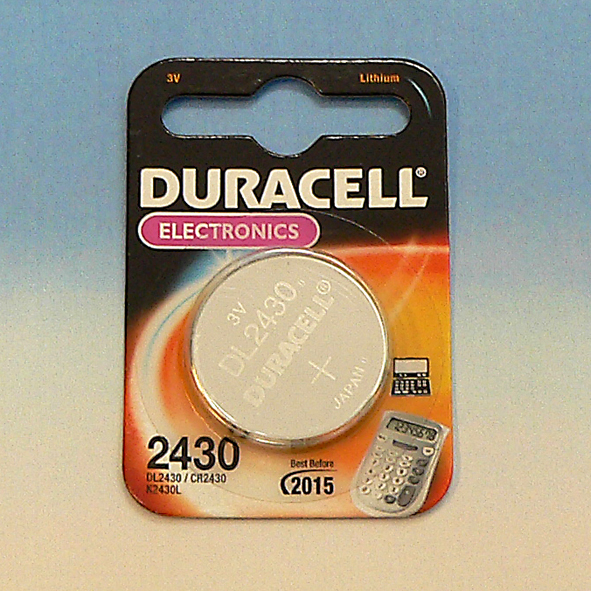 DURACELL DL24 30 BATTERIJ LITH CR2430 3V 1=1ST