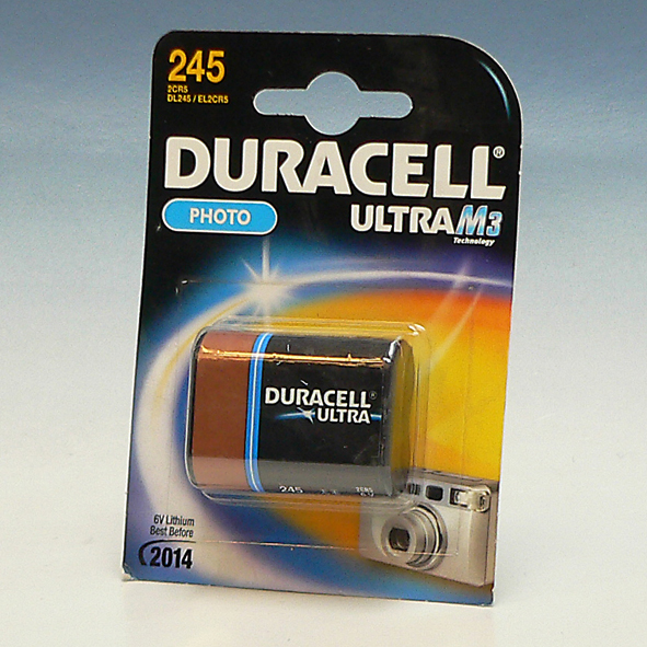 DURACELL DL245 BATTERIJ DL245/2CR5 6V 1=1ST afbeelding 2