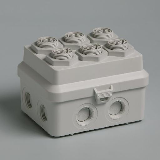 ATTEMA 5491 KABELDOOS AK2B 6X3P IP65 afbeelding 2