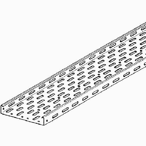 Kabelgoot 35 200mm perf. kopp 3m RL35.200 afbeelding 2