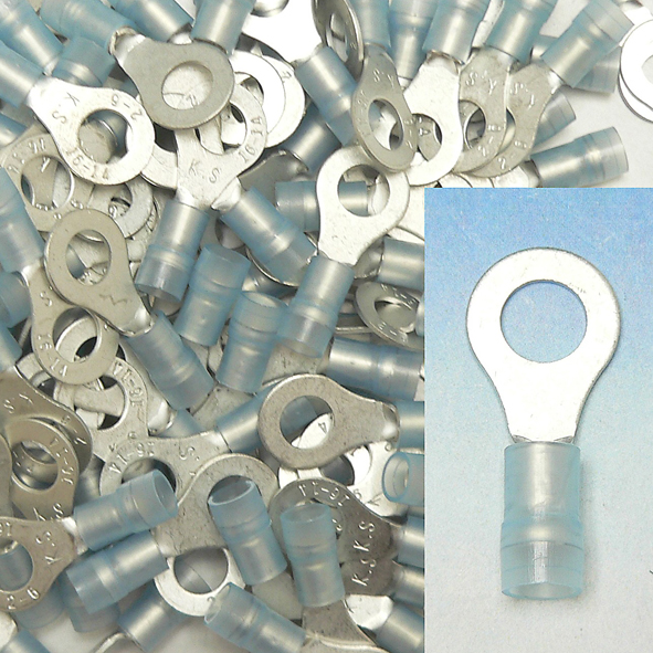 Nylon Geïsoleerde Super Ringkabelschoen M6 voor 1,5-2,5 mm2 afbeelding 2