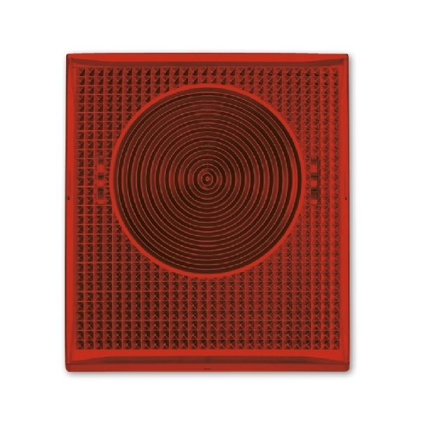 Busch-Jaeger Lens rood tbv lichtsignaalhouder 2863-12-53 (2CKA001563A0149) afbeelding 2