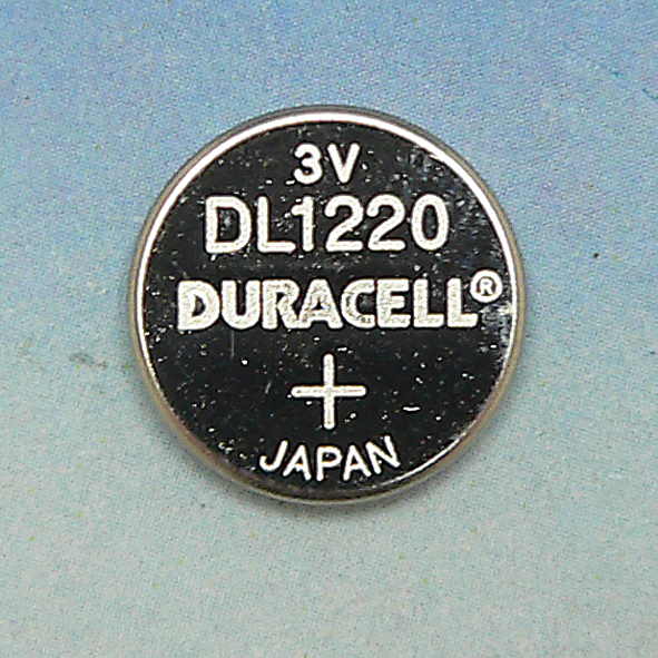 DURACELL DL 1220 KNOOPCEL DL1220 CR1220 1=1ST afbeelding 2