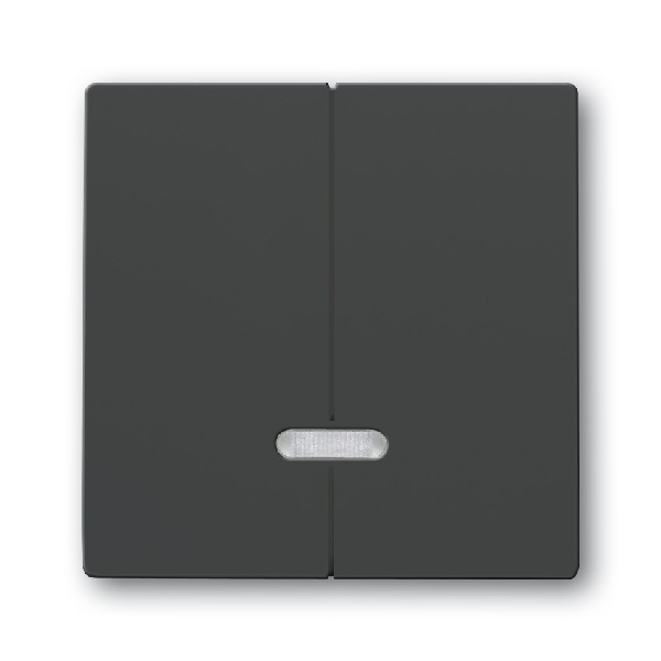 Bedieningselement /centraalplaat schakelmateriaal Future linear, toets v seriedimmer 6565u antraciet (2CKA006599A2906) afbeelding 2