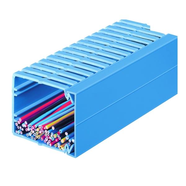 Bedradingskanaal+deksel BA6 60x40 RAL5015 blauw afbeelding 2