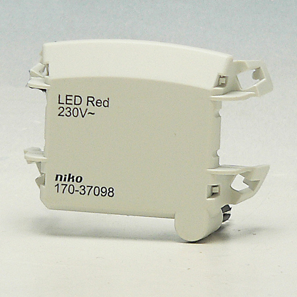 Span.indicatie WCD 230V rood 170-37098 afbeelding 2