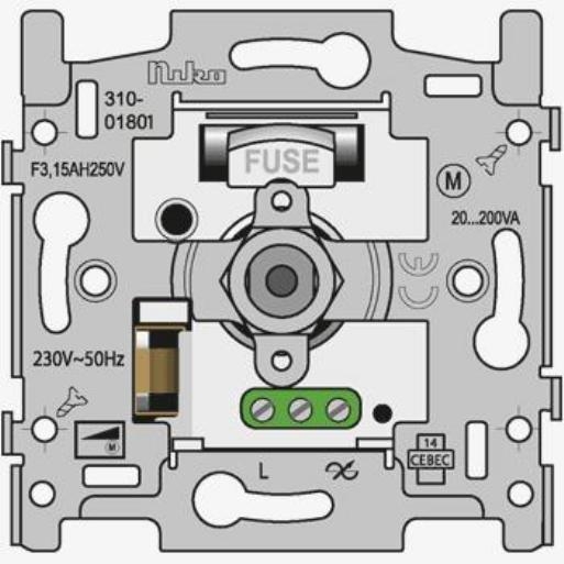 Sokkel snelheidsreg. 310-01801