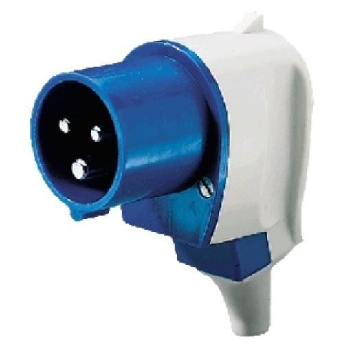 MENNEKES CEE 1411 stekker 16A 3P 230V HAAKS G4 afbeelding 2
