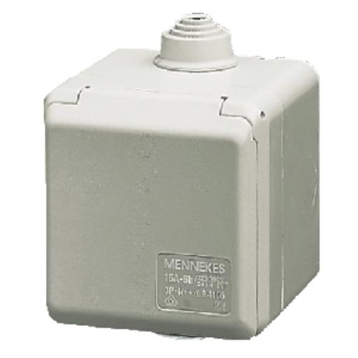 MENNEKES CEE 4102 WCD 16A 3P OPB 400V G4 CEPEX W afbeelding 2
