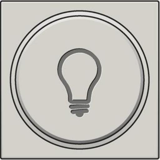 Cpl drukkn./ind.ring "Lamp" symb 102-64008 afbeelding 2