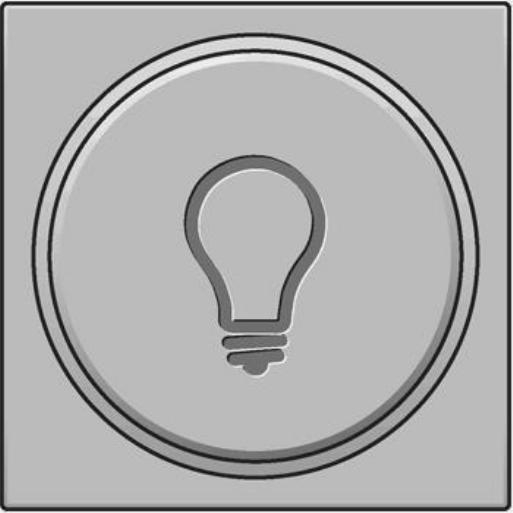 Cpl drukkn./ind.ring "Lamp" symb 121-64008 afbeelding 2