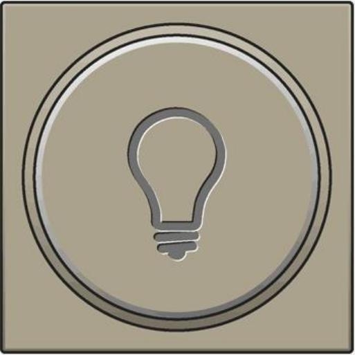 Cpl drukkn./ind.ring "Lamp" symb 123-64008 afbeelding 2