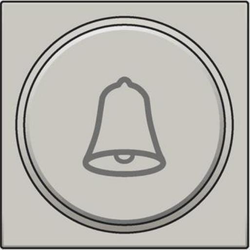Cpl drukkn./ind.ring "Bel" symb 157-64007 afbeelding 2