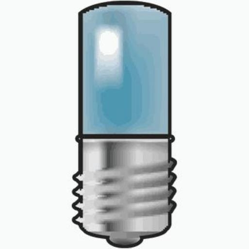 LED-lamp E10 blauw 170-37002 afbeelding 2
