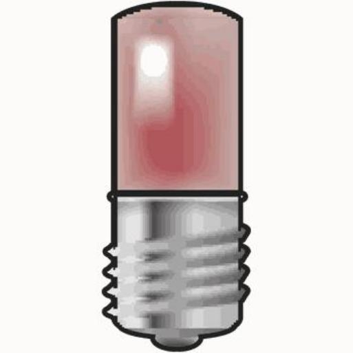 LED-lamp E10 rood 170-37003 afbeelding 2