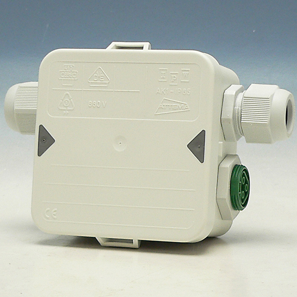 ATTEMA 2515 KABELDOOS AK1+WIEL RST GN IP65 afbeelding 2