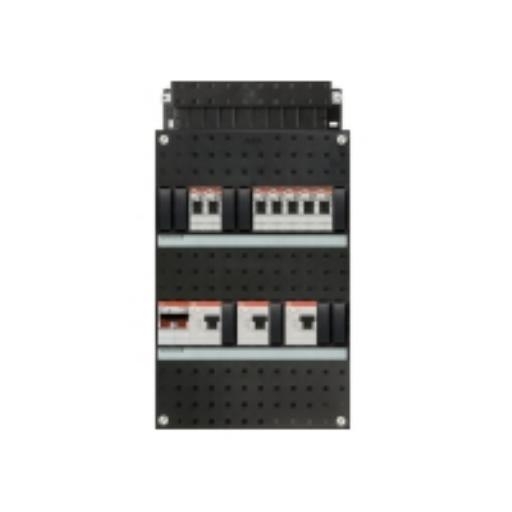 ABB 1 fase groepenkast met 7-groepenverdeler met hoofdschakelaar (HAD333232-222+H42) afbeelding 2