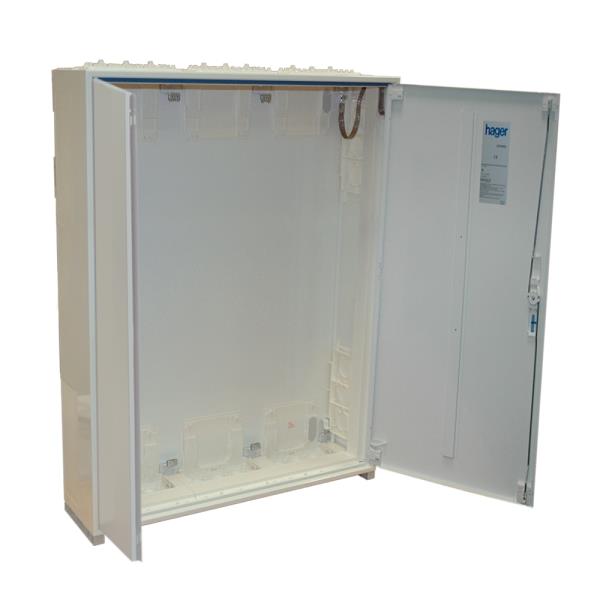 Hager Verdeler 800x1100x205mm geaard IP44 wit FP73QT afbeelding 2