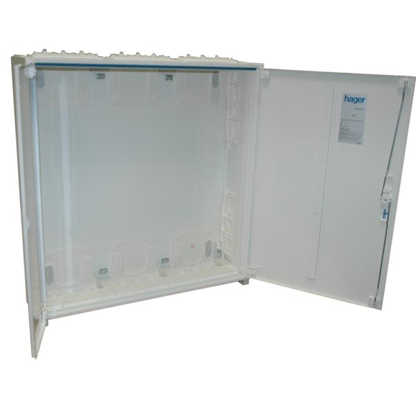 Hager Verdeler 800x800x205mm geisoleerd IP44 wit FP53QS afbeelding 2