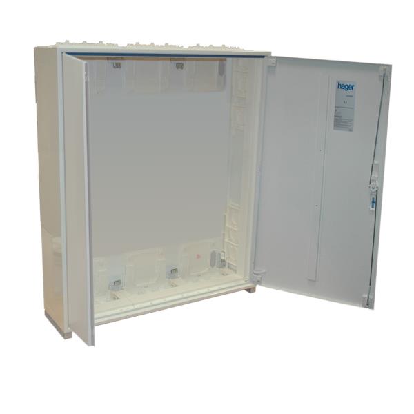 Hager Verdeler 800x950x205mm geisoleerd IP44 wit FP63QS afbeelding 2