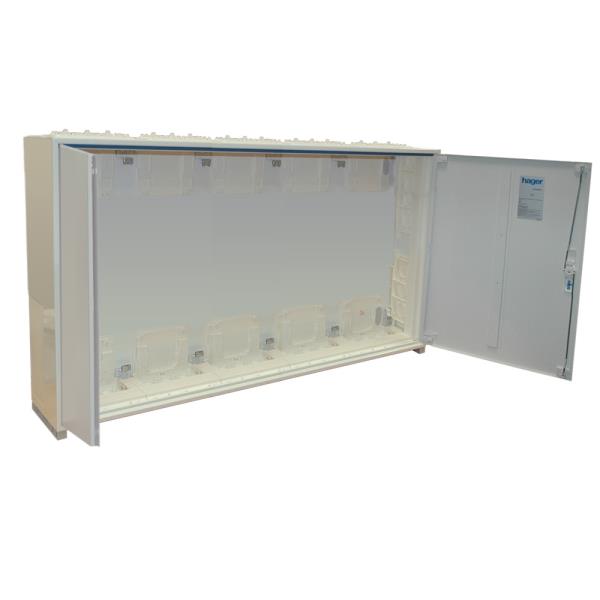 Hager Verdeler 1300x650x205mm geisoleerd IP44 wit FP45QS afbeelding 2