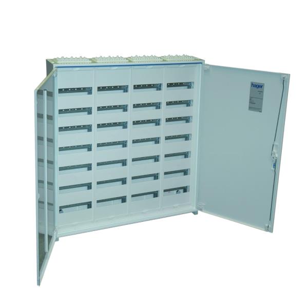 Hager Verdeler 1050x1100x161mm 336 modulen IP44 wit FWQ74P afbeelding 2