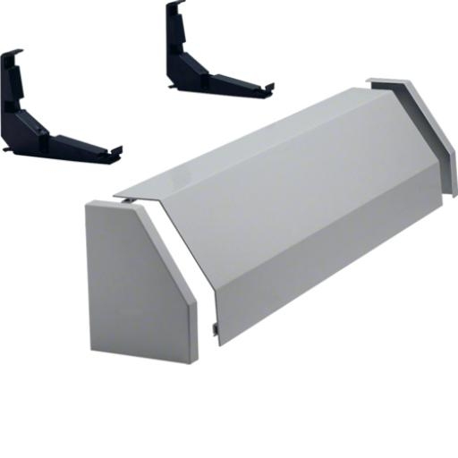 Hager Kabelkanaalkap B=1300 IP54 RAL7035 grijs FZ355 afbeelding 2