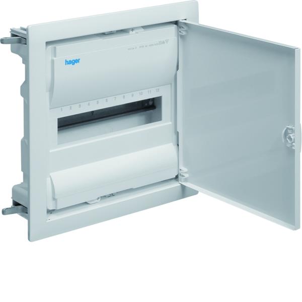Hager Inbouwverdeler 1x12modulen wit IP30 VU12LN afbeelding 2