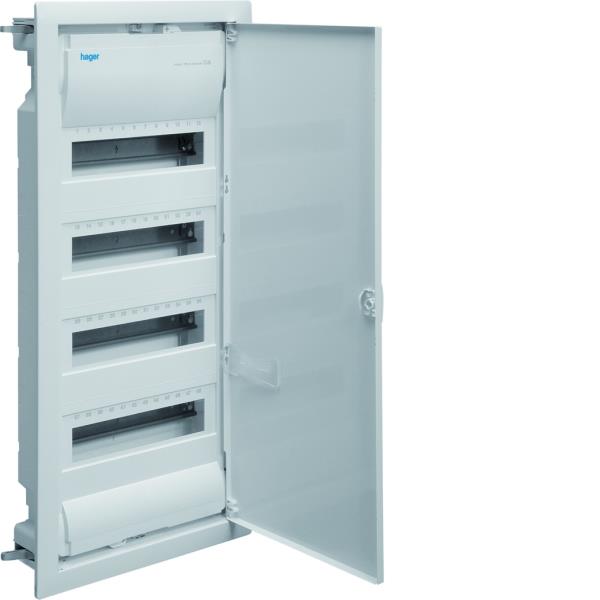 Hager Inbouwverdeler 4x12modulen IP30 wit VU48LN afbeelding 2