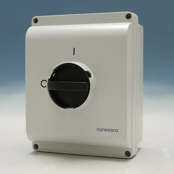 NORWESCO SA463 WERKSCHAKELAAR 63A 500V4P IP65 afbeelding 2