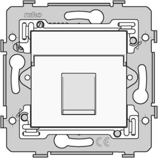 Sokkel+cpl 1xRJ45 STP CAT5e 101-75255 afbeelding 2
