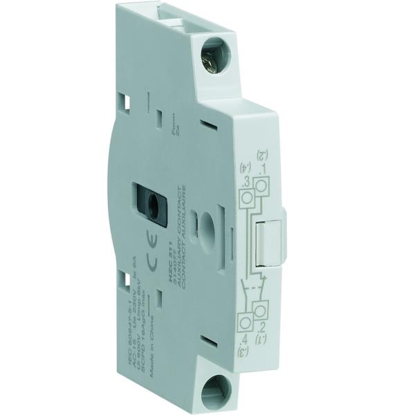 Hager Hulpcontact 1m+1v lastscheider M1-2-V HZC311 afbeelding 2